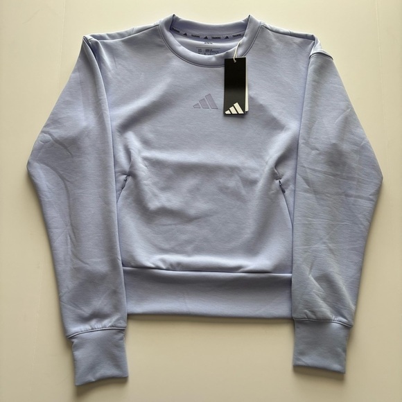 Women’s Adidas D4T Knit Crew Sweatshirt XS New With Tags MSRP $60 - Picture 2 of 7
